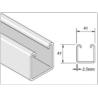 Buy cheap 1.5-2.5mm Metal Solar Slotted Unistrut Channel Roll Forming Machine from wholesalers