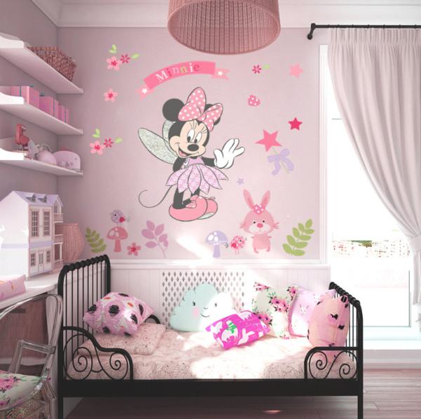 Buy cheap PVC Mickey Mouse Self Adhesive Wall Sticker for Bedroom Background Wall from wholesalers