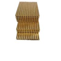 Buy cheap N38 N50 Neodymium Magnets Rare Earth Permanent Magnet NdFeB Gold Coating product