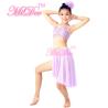 Buy cheap Side Cutoff Skirt Sequin Short Undermeath Top Straps Pinched at Front Centre Belly Dancing Clothes from wholesalers