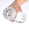 Buy cheap Customized Logo Clear Glass Round Wine Bottle with Short Neck and Thin Mouth Beverage from wholesalers