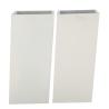 Buy cheap Slant Cuboid Opening 30*40cm Stainless Steel Planter 2pcs Per Set from wholesalers