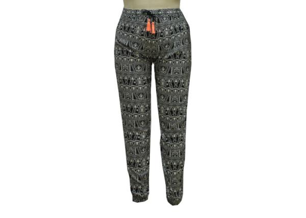 Buy cheap Fancy Womens Loose Fitting Pants , Women'S Drawstring Trousers Loungewear from wholesalers