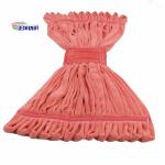 11oz Floor Mopping Cloth 220gsm Small Size Red Loop End Microfiber Tube Mop Head