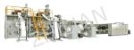 Full Width Waistband Baby Diaper Machine 400 pcs /min