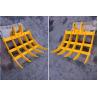 Buy cheap Steel Casting Mini Digger Rake Bucket , Excavator Scoop Rake For Cat320 PC200 from wholesalers