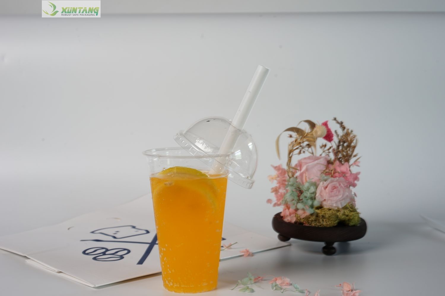 20oz 98mm Eco Friendly Disposable Coffee Cups Cola Beer