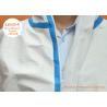 Buy cheap White Medical Isolation Gown Waterproof Breathable Membrane Aami Level 4 from wholesalers