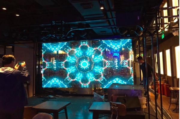 Buy cheap Commercial Indoor Transparent Led Mesh Screen Shopping Mall Advertising from wholesalers