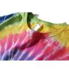 Buy cheap Customized high quality cotton short sleeve o neck street hand dyed Rainbow t shirt from wholesalers