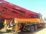 2.6mm Vibrating Amplitude Used Concrete Pump Truck Mounted for Construction