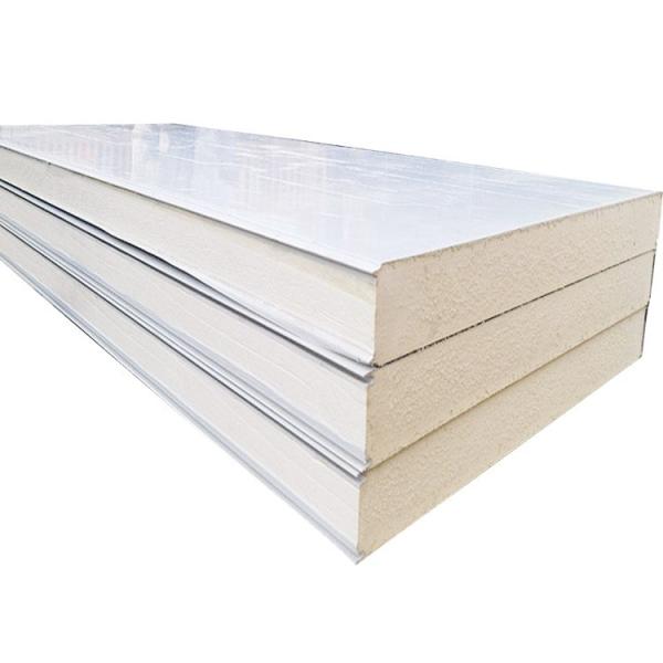 Buy cheap Fireproof B1 Grade PU Polyurethane Corrugated Sandwich Roofing Panel for Exterior Wall from wholesalers