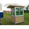 Buy cheap Stainless Steel Prefab Guard Room House With Big Eaves from wholesalers