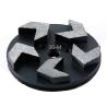 Buy cheap Black 6 Inch 220mm Concrete Diamond Grinding Disc For Polishing Metal from wholesalers