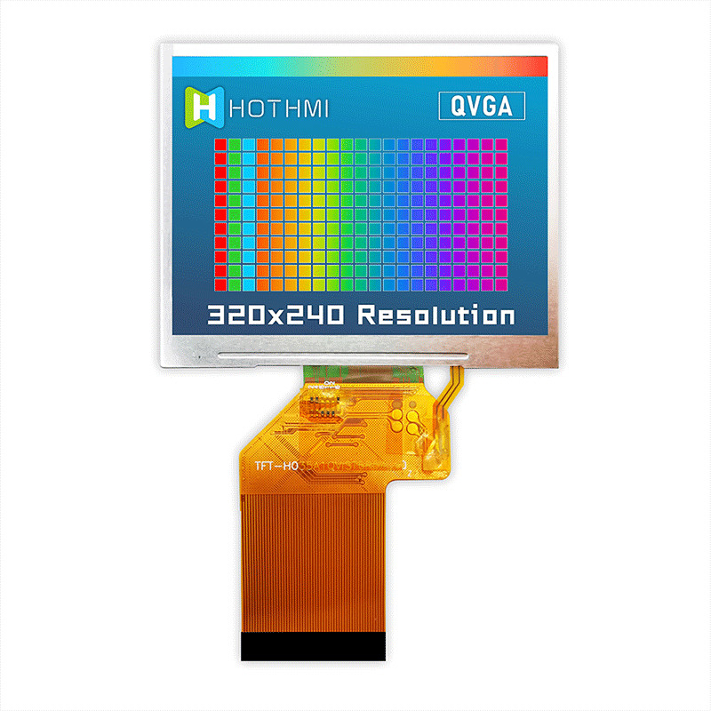 Practical 24 BIT SPI Touch Screen , 3.5 Inch 320x240 RGB TFT Display TFT-H035A1QVIST6N54