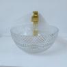 Buy cheap Deep Raised Bowl Bathroom Sinks Vessel Crystal Clear Washing from wholesalers