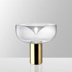 Modern Funnel Table Lamp Iron Glass Table Lamps For Living Room Bedroom Lamp(WH