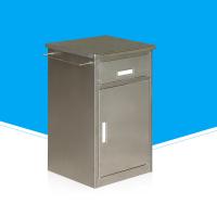 Buy cheap Lockable Hospital Bedside Tray Table , Commercial Over The Bed Hospital Table product