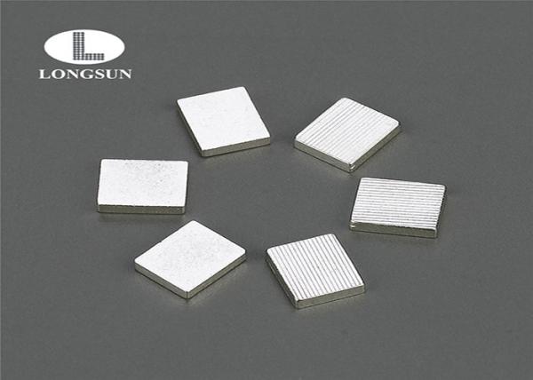 AgW / AgNi Electrical Silver Contacts Powder Metallurgy Parts With Inner