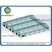 Buy cheap Economical Gothic Arch Greenhouse , Commercial Greenhouse Structures Customized product