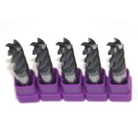 Buy cheap Portable Plastic Cutting End Mills In Drill Press Finishing High Speed product
