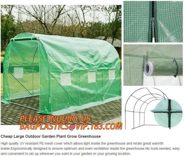 Buy cheap Black out greenhouse garden greenhouse film greenhouse PC &glass greenhouse,Poly plastic film green house for cucumber from wholesalers