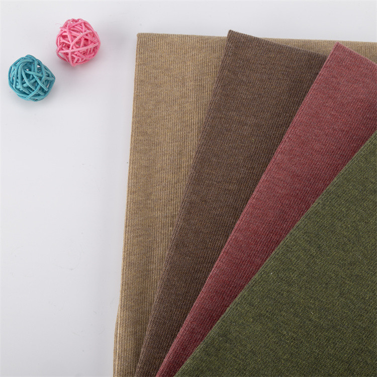 Fashionable And Skin-Friendly Environmental Striped Knit Fabric For Casual Wear