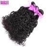 Buy cheap Virgin Water Wave Brazilian Hair With Lace Closure , Unprocessed Water Wave Hair Bundles from wholesalers