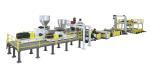 PET PLA Twin Screw Extruder Sheet Making Machine
