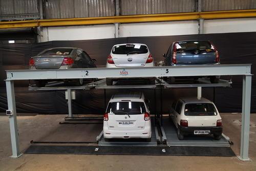Buy cheap Double Levels Underground Puzzle Parking System Motor Chain Driving 2.2kW from wholesalers