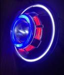 Jeep Wrangler HeadLights LED 7" HeadLamp Head Lights 7" COB angel eye headlight
