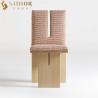 Buy cheap ODM Modern Solid Wood Dining Room Chairs High Back 91cm Height from wholesalers
