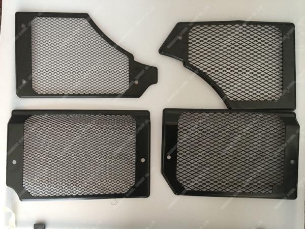 Buy cheap RT120 Kubota Engine Parts , Diesel Engine radiators net black color from wholesalers