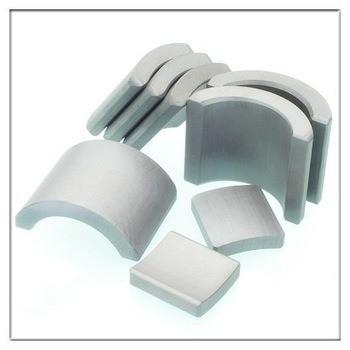 Buy cheap OEM Ferrite Arc Magnet Tile Shape Strontium Ferrite Magnet from wholesalers