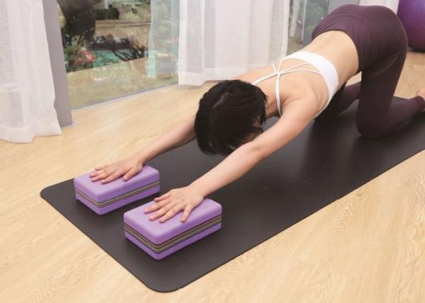 Buy cheap Exercise 1300G 150mm Width 10mm Thick TPE Yoga Block from wholesalers
