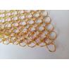 Buy cheap 2.0x20mm Chainmail Wire Mesh Drapery Stainless Steel For Space Division Curtain from wholesalers