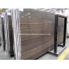 Buy cheap Brown Wooden Veins Marble Slab(Vein Cut) from wholesalers
