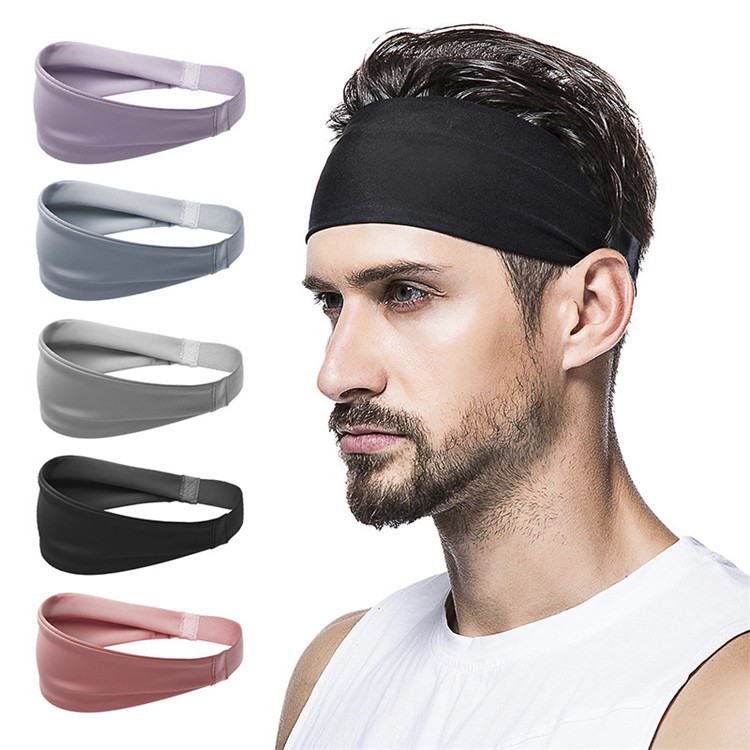 Non Slip Trendy Unisex Sports Headband Windproof Custom Sports Accessories