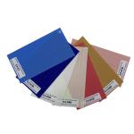 Thermal Insulated Vertical Curtain Blinds Fabric Blue With High Quality