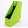 Buy cheap Foldable Stationery Holder Magazine File Organizer CMYK Corrugated Collapsibile 300mm from wholesalers