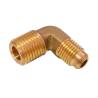 Buy cheap 1/4 Flare 90 Degree Brass Elbow Fitting NPT Thread from wholesalers