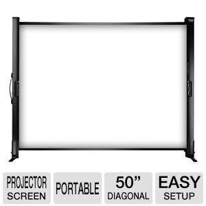 Buy cheap Electric Fixed Projection Screens For Tabletop Presentation , Retractable from wholesalers