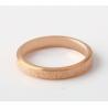 Buy cheap Rose Gold Matte Couple Engagement Rings Elegant Fashion Jewelry Stainless Steel Ring from wholesalers