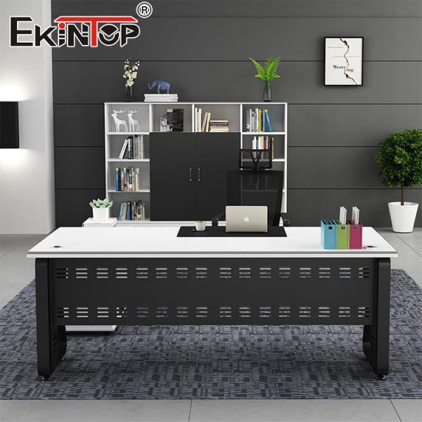Buy cheap Business Furniture Factory Price Sturdy Wood Material Office Desk Wood Corner Desk from wholesalers