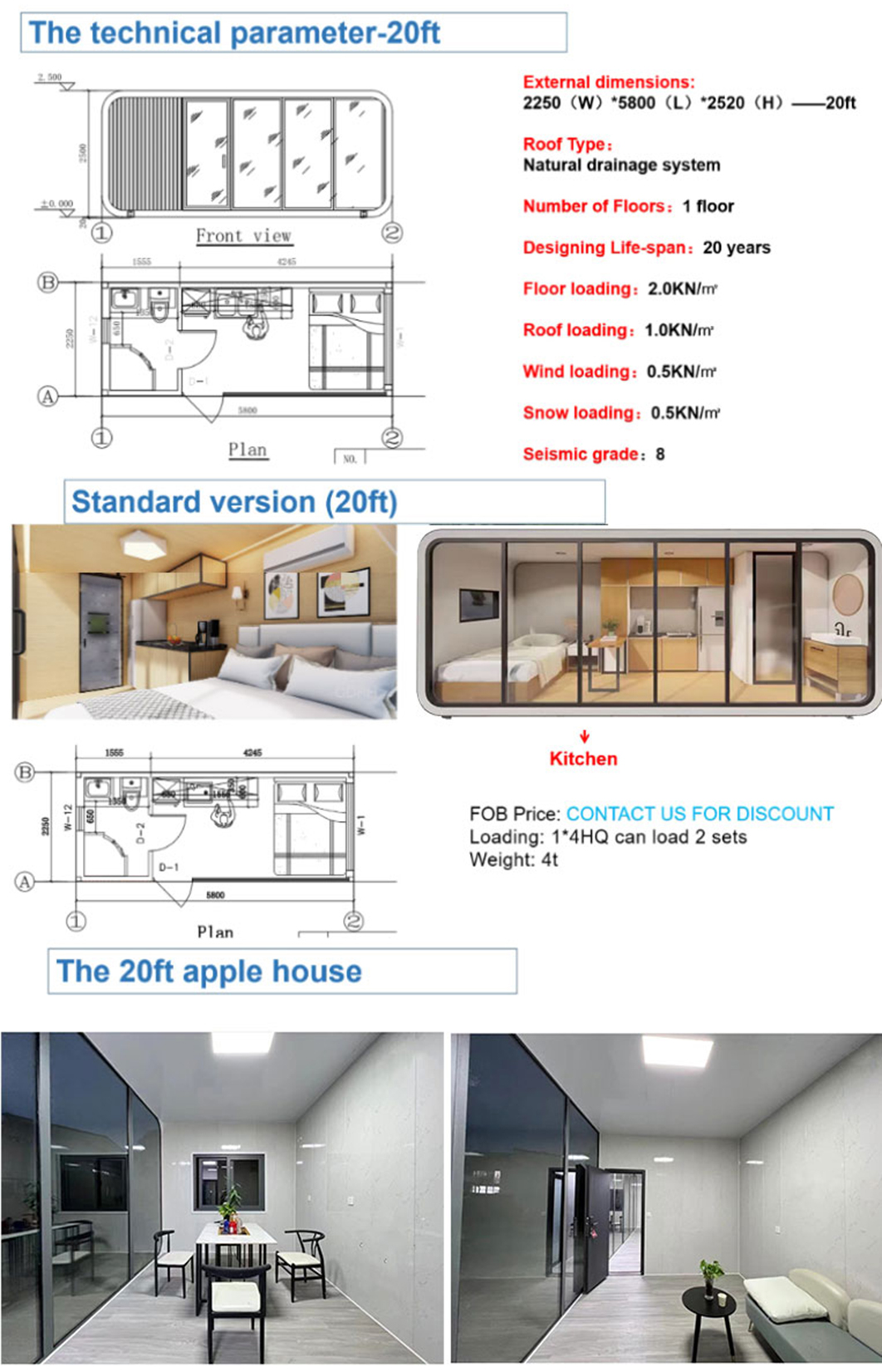 End Mobile Apple Pod Cabin for Luxurious Hotel Accommodations Hangfa Apple Warehouse