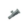 Buy cheap 172g Angle Cock Valve For Shower Washing Machine Tight Threaded Angle Stop from wholesalers