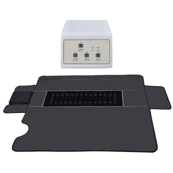 Buy cheap Jade Energy Stone Tourmaline Far Infrared Sauna Blanket Thermal Pad Therapy 3 Zone from wholesalers