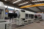 HDPE/PP Dual Layer Corrugated Pipe Production Line For Manufacturing Plant