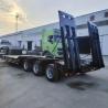 Buy cheap New 3 Axle Semi Truck Lowboy Trailer , 60 Ton Low Bed Trailer For Sale from wholesalers