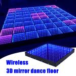 3D Infinity mirror dancefloor portable piste de dance wedding dj party dance